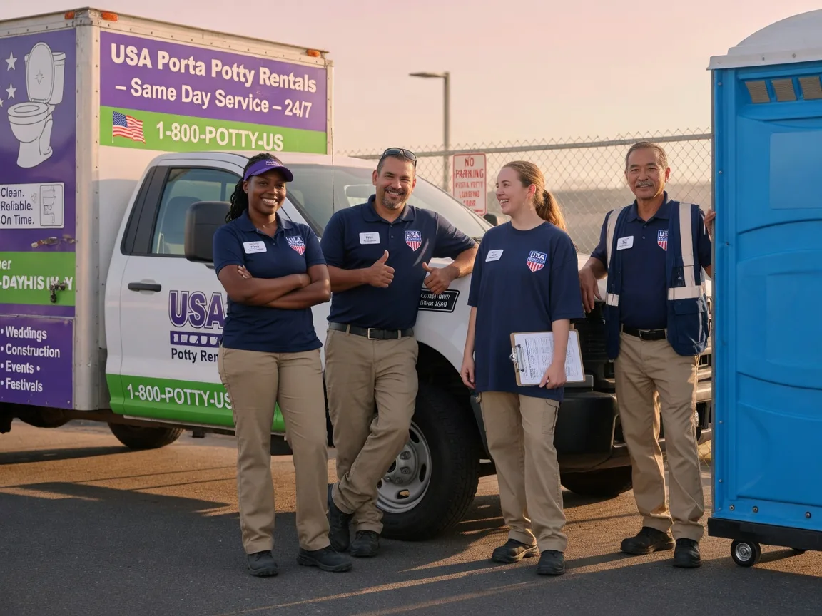 Porta Potty Rental company in Harrison, NY
